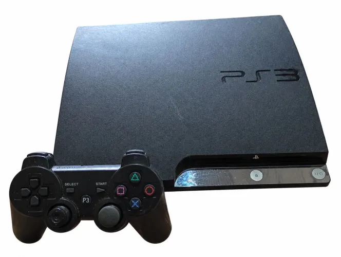 Playstation 3 + 4 controles + HD externo de jogos