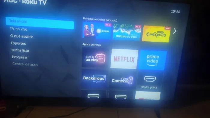 Tv 43 polegadas roku