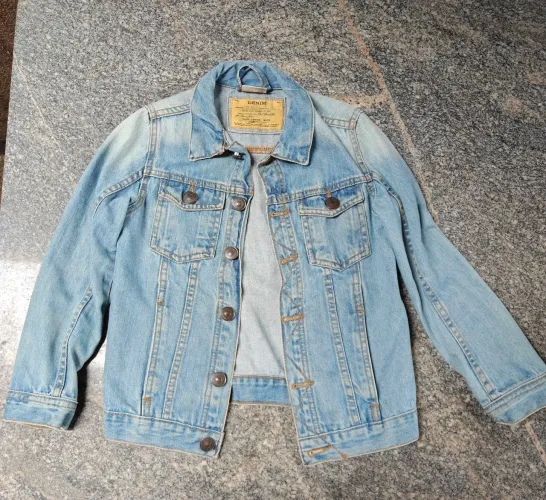 Jaqueta Jeans Zara - tamanho 7