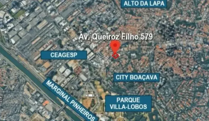 Terreno na Vila Hamburguesa - 614m² - Vila Leopoldina, São Paulo