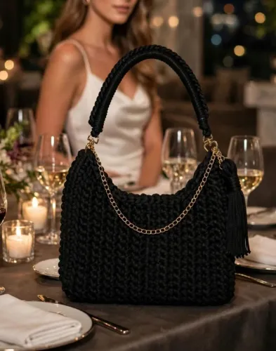 Bolsa de crochê