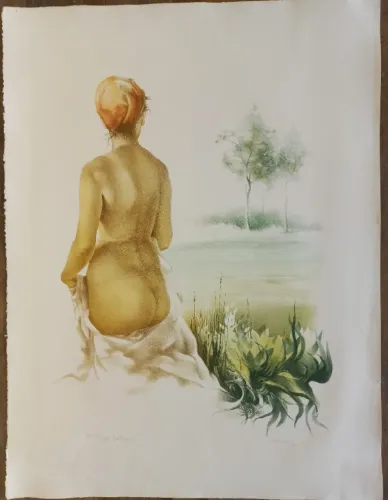 Gravura de Glauco Capozzolli - Quadro em serigrafia