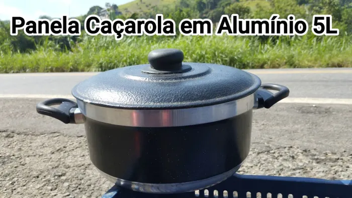 Panela Caçarola em Alumínio