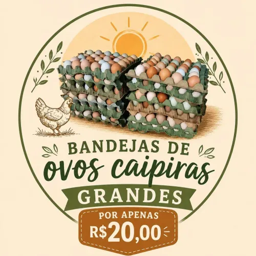 OVOS CAIPIRA 30 UNIDADES 