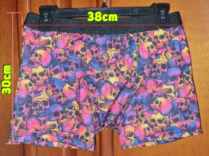[NUNCA USADA] Cueca Boxer Duomo Caveira