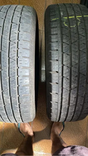 Pneus 195/60/16 praticamente novos por 400 reais cada ou 700 o par