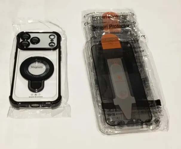 Vendo kit para Iphone 17 Pro Max Air 14/15 ( 01 capa + 03 películas )