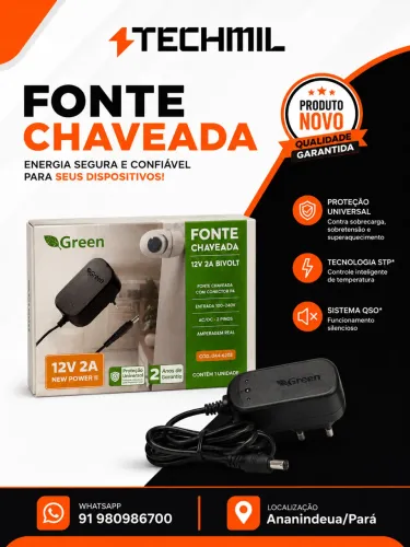 Fonte Chaveada 12V 2A 