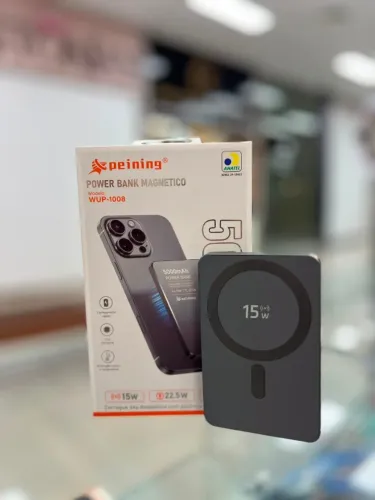 POWER BANK POR INDUÇÃO PEINING 5000mAh WUP-1008