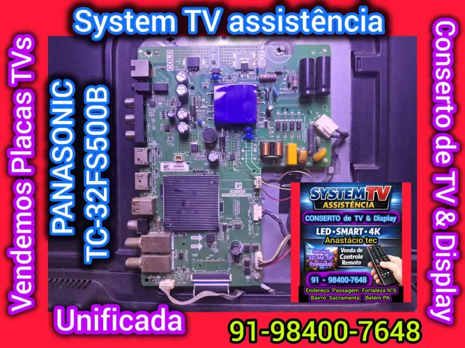 Unificada TV Panasonic TC-32FS500B