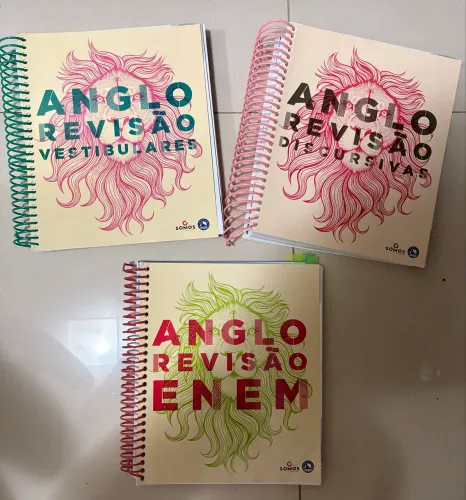Módulos ANGLO REVISÃO VESTIBULARES 