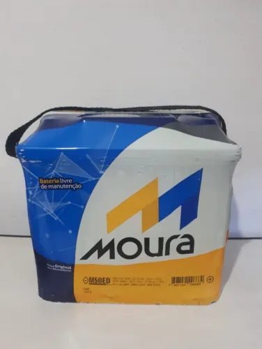 Bateria 50ah Moura(Onix, Ethios, Ka, Hb20, Corollacross) Entrega/Instalação Grátis