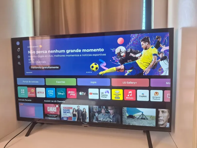 Smart TV LG 50 polegadas 4K UHD Excelente estado