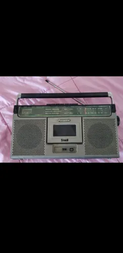 Boombox anos 80 Panasonic.