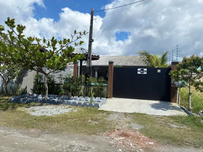 Casa grande na praia de leste