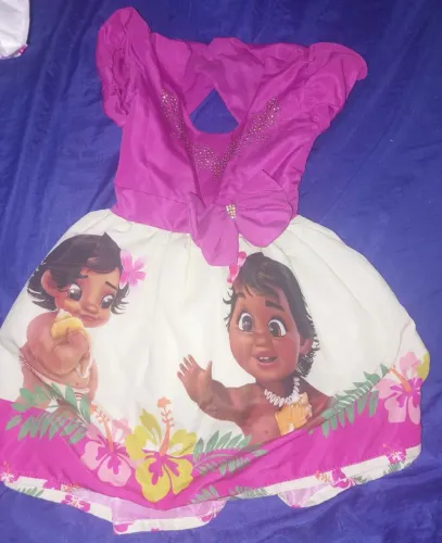 Vestido Moana festa