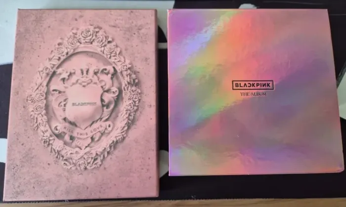 Blackpink - Kill This Love e The Album (Versão PINK, e Versão Pink Holographic)