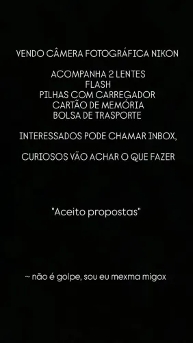 Câmera fotográfica