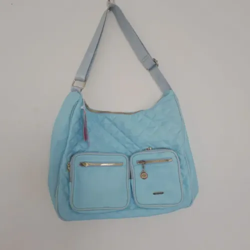 bolsa transversal azul