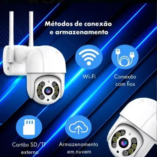 Camera Externa via Wi-Fi, com Instalação inclusa