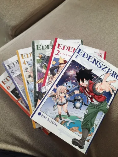 Mangá Edenszero do 1 ao 6 **leia a descrição**