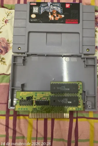 MIGHTY MORPHING POWER RANGERS THE MOVIE (O FILME) ORIGINAL SUPER NINTENDO 