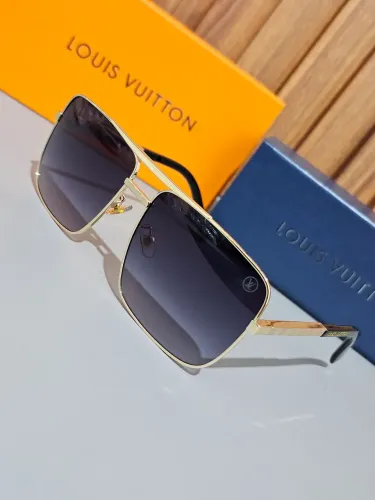 Óculos de sol LV Aviador Masculino Luxuoso