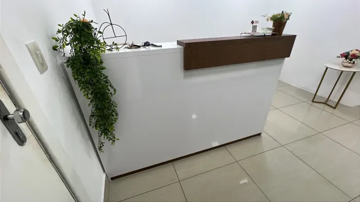 Balcão recepção
