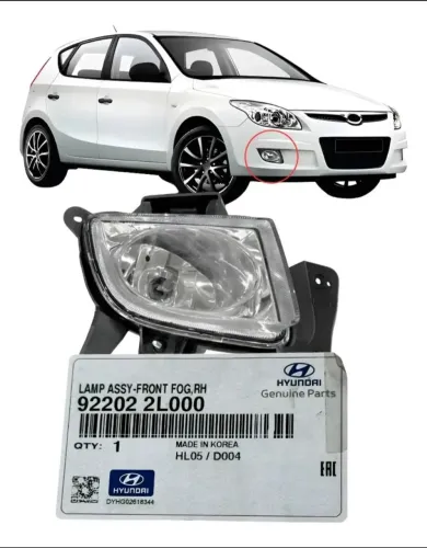 Farol milha Hyundai i30 2.0