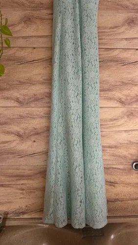 Vestido longo - Verde Água