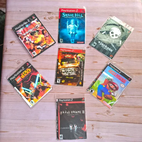 7 Jogos de PLAYSTATION 2 / PS2