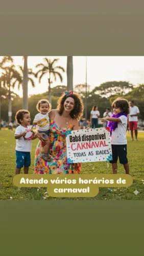 Estou disponível de babá no carnaval 