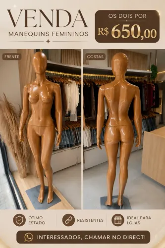 2 MANEQUINS
