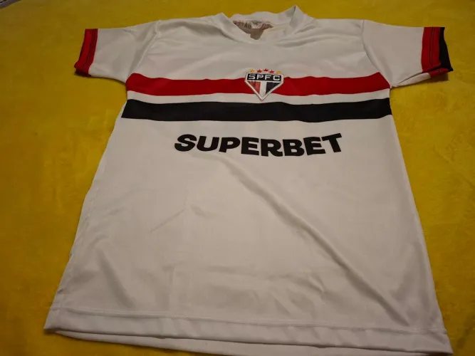 Camisa São Paulo FC infantil tam. 10
