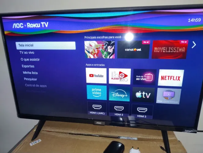 tv smart 32 polegadas com nota fiscal 