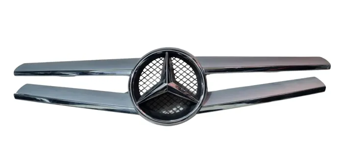 Grade Frontal C180 C200 Coupe 2012 2014 C/ Detalhe Cinza