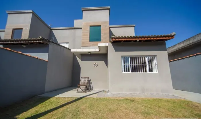Sobrado com 3 quartos à venda, 80 m² por R$ 535.000 - Boracéia - Bertioga/SP