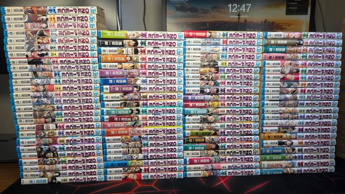 Coleções de mangás originais em japonês - One Piece, Dragon Ball, Samurai X e Slamduck!