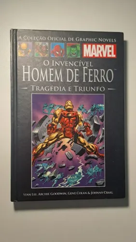 Quadrinhos Graphic Novels "O Invencível Homem de Ferro Tragédia e Triunfo"