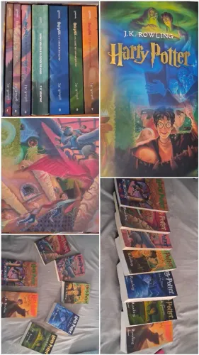 Combo do Harry Potter todos os livros (1-7) em excelente estado de conservação 
