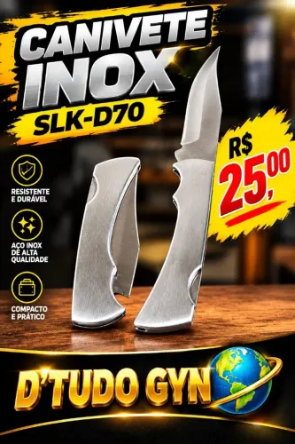 Canivete inox SLK-D70