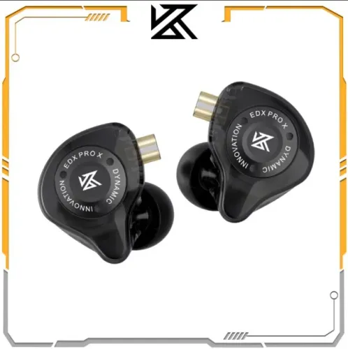 Fone KZ EDX Pro X Original In-Ear Hi-Fi para Palco e Monitoramento