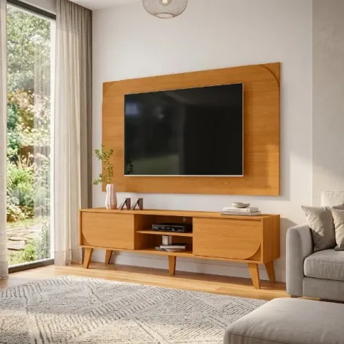 Promoção especial rack e painel para tvs de ate 65 polegadas 