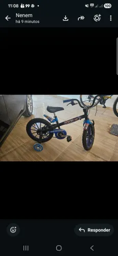 Bicicleta Infantil Patrulha Canina
