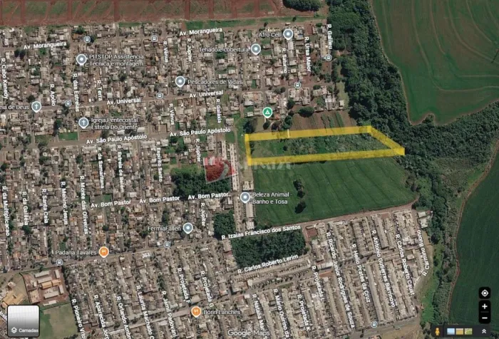 Terreno à venda em Sarandi, Parque Residencial Bom Pastor, com 24200 m²