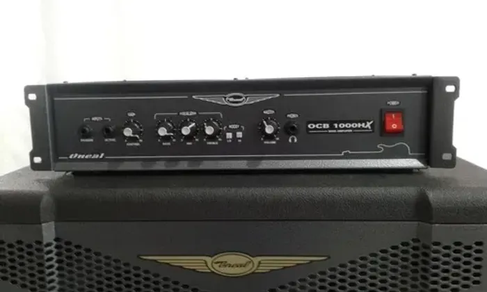 Cabeçote + Caixa 15'' Baixo 350w Oneal Preto 110 220