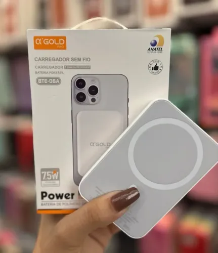 Carregador indução MagSafe 5.000 mah