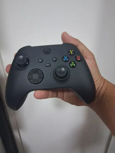 Controle sem fio Xbox Carbon Black Perfeito estado.