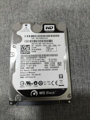 SSD Western Digital WD Black 500GB