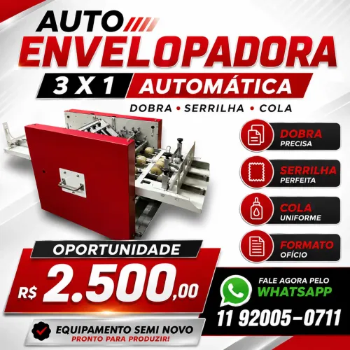 Auto envelopadora MGL automática